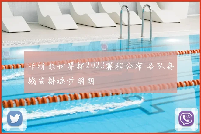 卡特尔世界杯2023赛程公布 各队备战安排逐步明朗